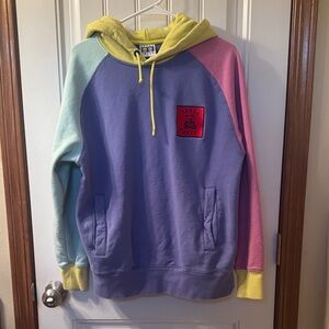 Teddy Fresh Pastel Colorblock Hoodie